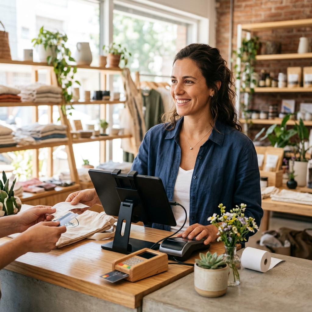 Sistema de Punto de Venta (POS) para facturar de forma rápida en mostrador
